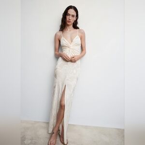Knot dress with opening Small